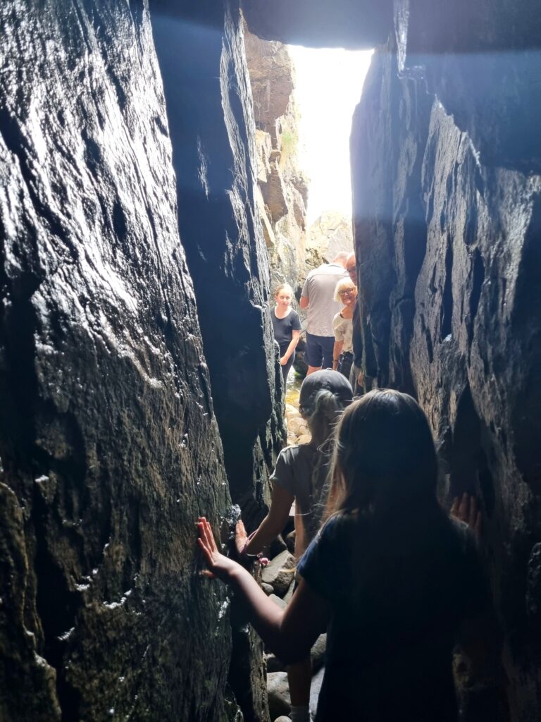 Sorte Gryde ved Helligdomsklipperne på Bornholm